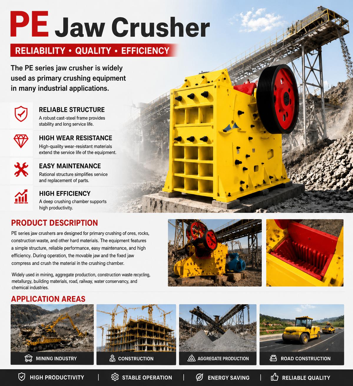 PE Series Jaw Crusher English detail image